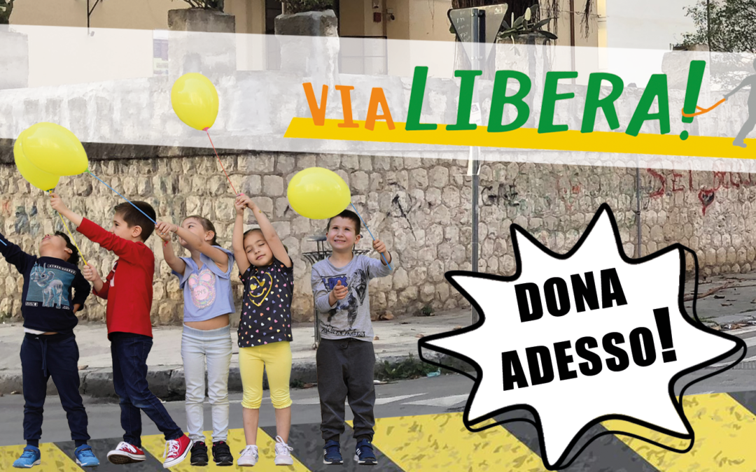 Continua “VIA LIBERA!”, la campagna raccolta fondi per trasformare via Ingrassia