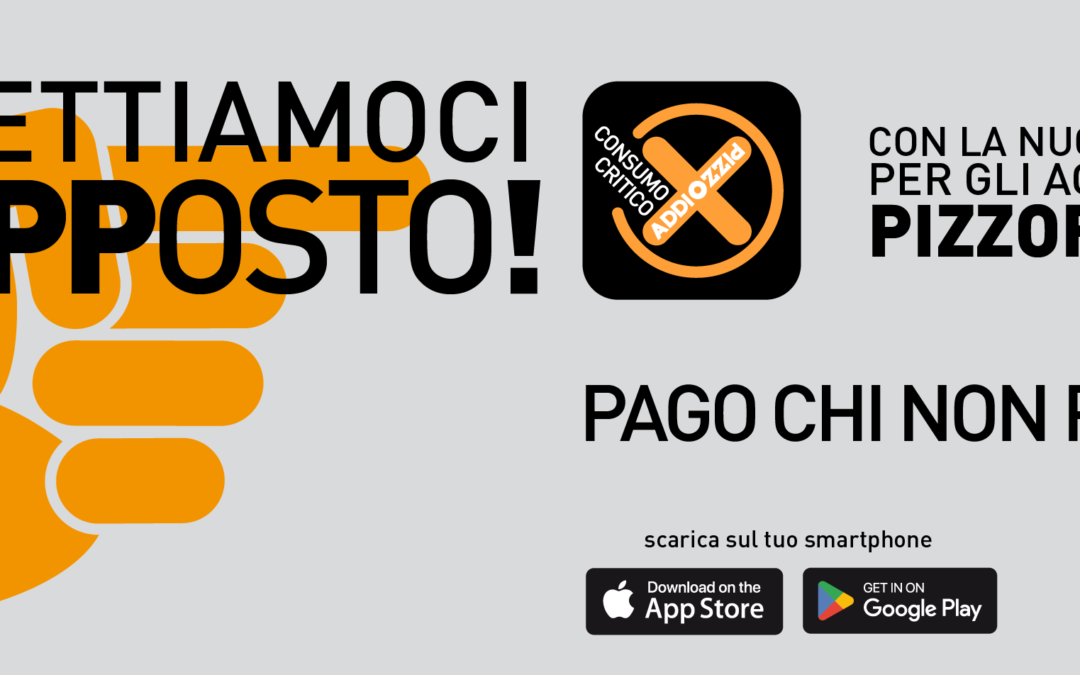 A trentaquattro anni dalla lettera “Al Caro estorsore” di Libero Grassi, Addiopizzo presenta la nuova App del consumo critico antiracket “Pago chi non paga”