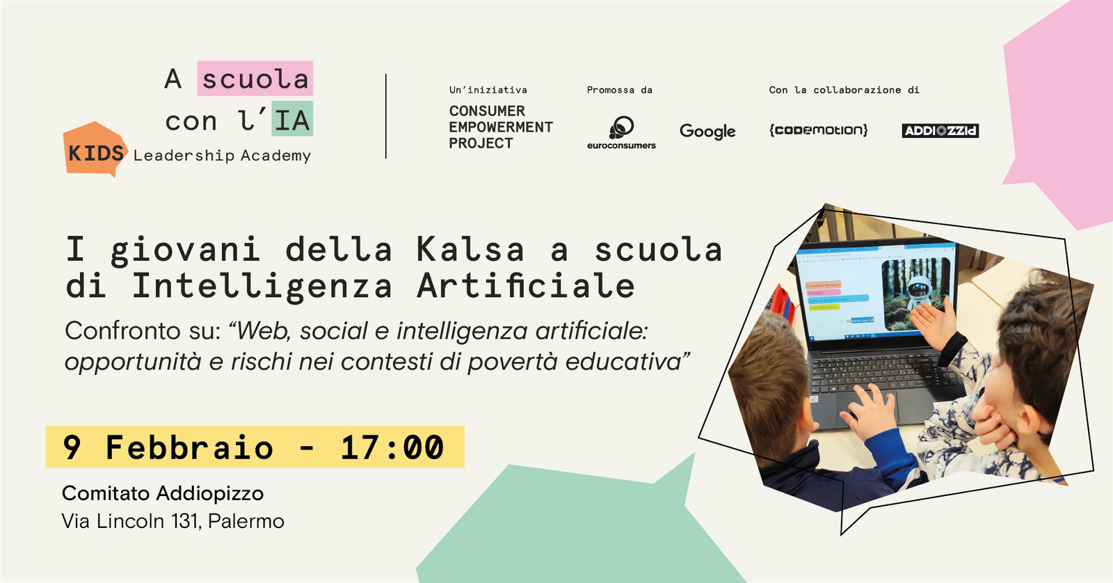 web, social e ia - addiopizzo