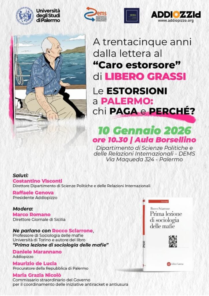 programma 10 gennaio anniversario lettera al caro estorsore