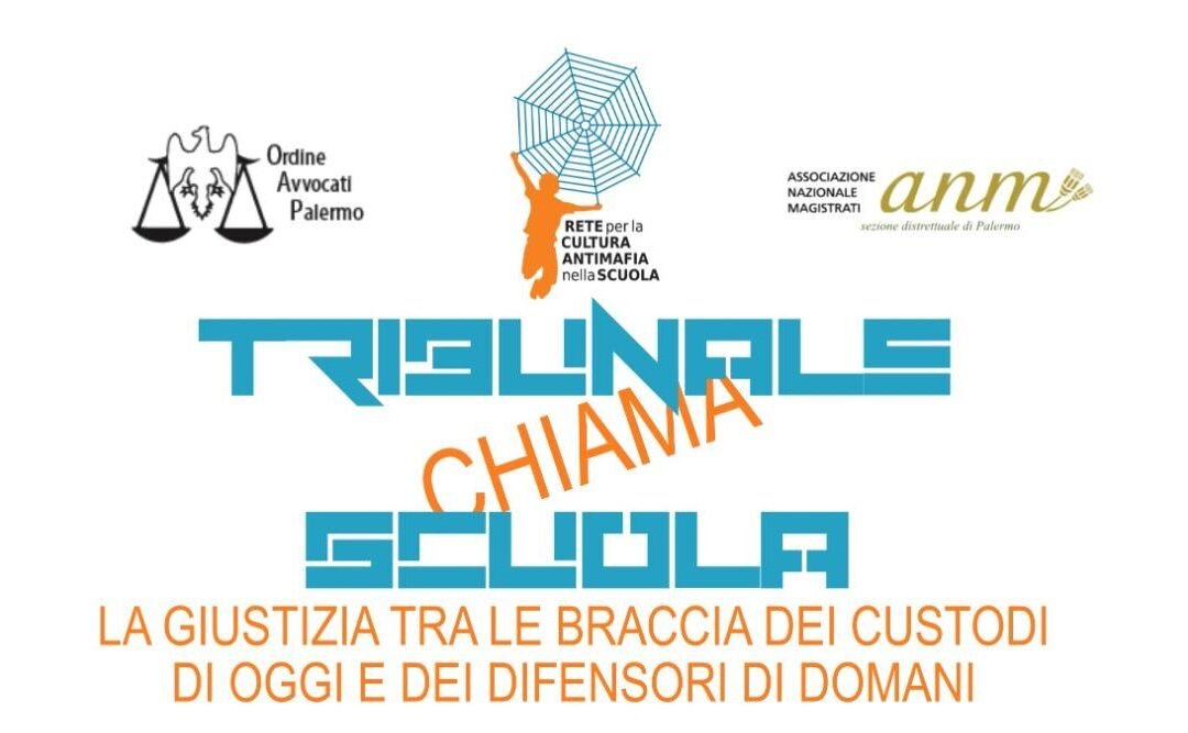“Tribunale chiama scuola”: a Palermo il 23 maggio la memoria di Capaci incontra le nuove generazioni