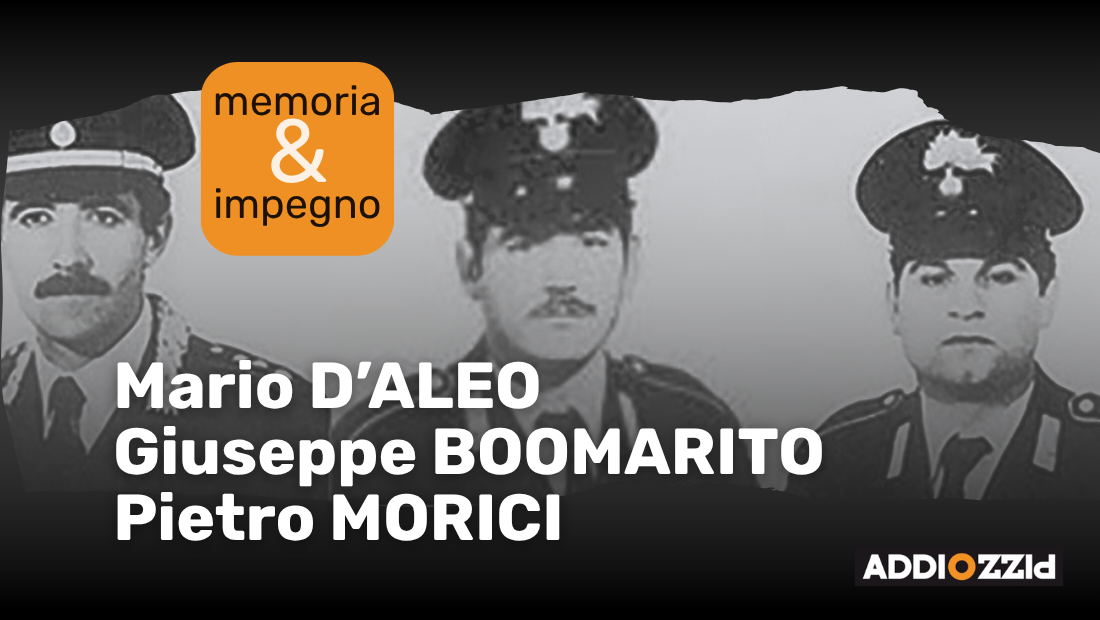 Mario D'Aleo, Giuseppe Bommarito e Pietro Morici